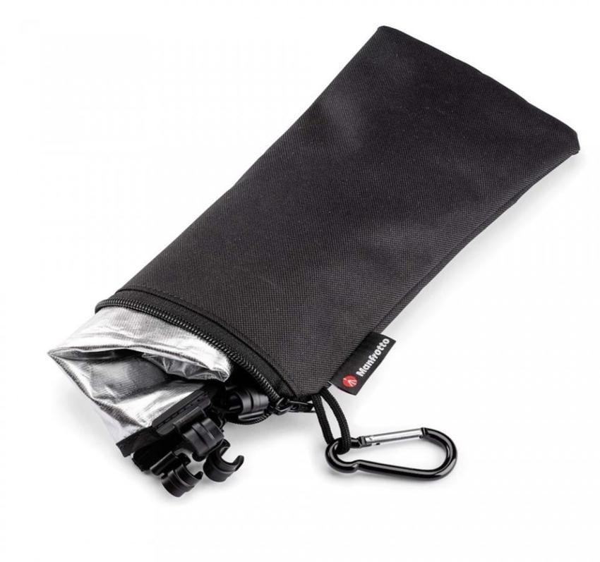 Manfrotto HaloCompact Plus Bespannung 98 cm (38 Zoll), Silber/Weiß