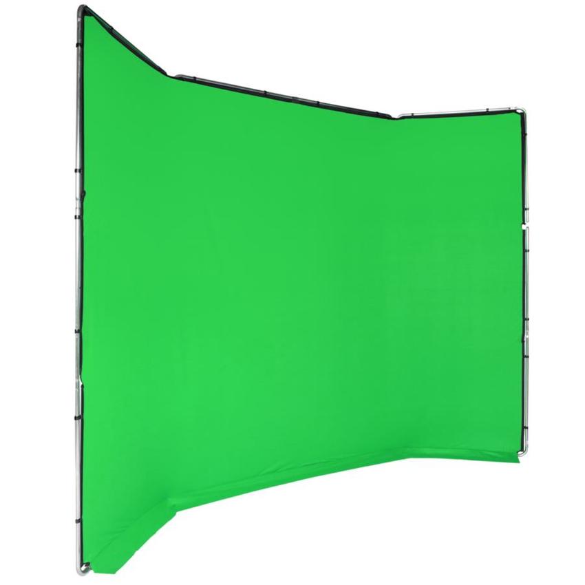 MANFROTTO Chroma Key FX Background Green 4m x 2.9m (Kit mit Stoff und Rahmen)