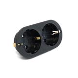 Zero88 Ersatzteil, Dual Schuko Socket for Betapack, Alphapack, Ultralite, Doppel Schuko Steckdose