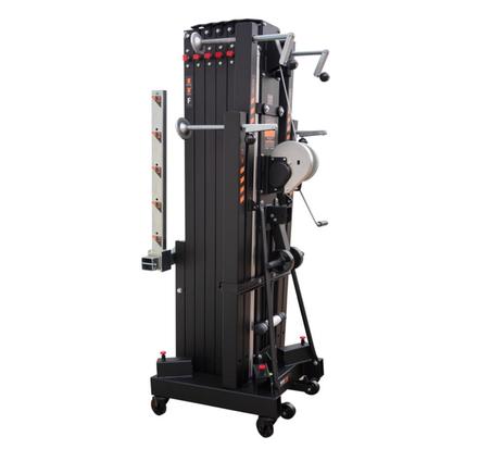 Fantek Gabellift FT8045, schwarz, max. Höhe 8m, max. Auflast 700kg/450kg,