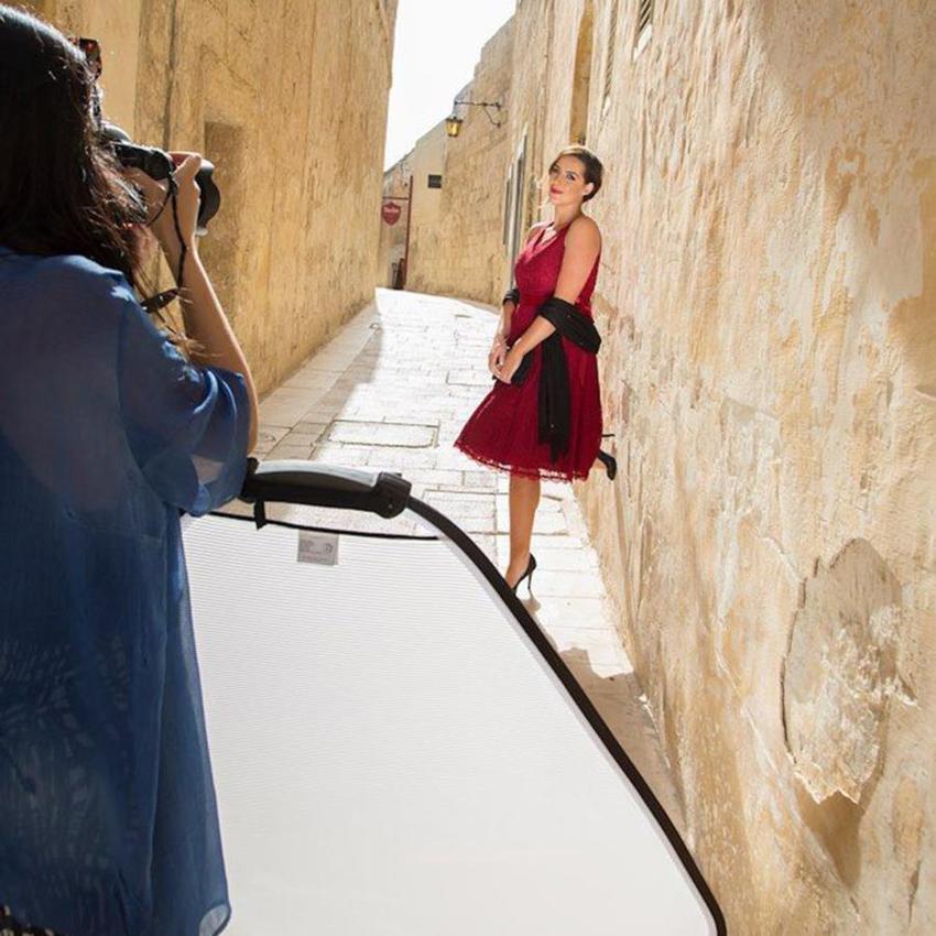 Lastolite Trigrip Gold/Weiß 120cm 