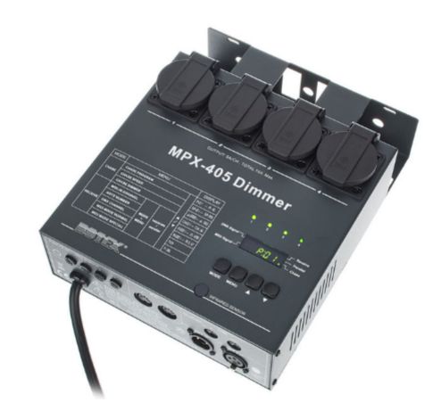 Botex MPX-405 Multi Pack 4 Kanal DMX/MIDI Dimmerpack