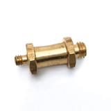 MANFROTTO CAMERA STUD, kurzer Kamera Zapfen aus Messing 1/4" zu 3/8" Außengewinde