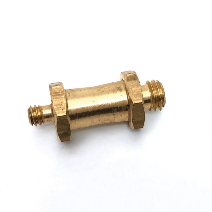MANFROTTO CAMERA STUD, kurzer Kamera Zapfen aus Messing 1/4" zu 3/8" Außengewinde