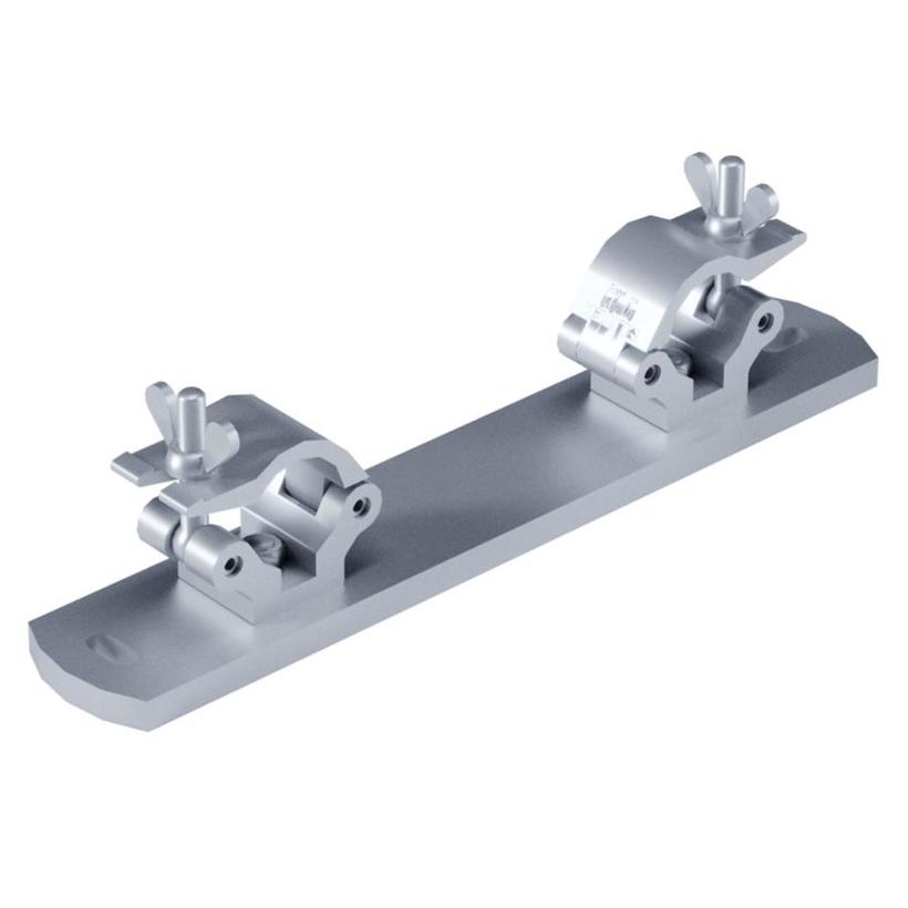 Litec C030WB 29cm wall bracket with half couplers