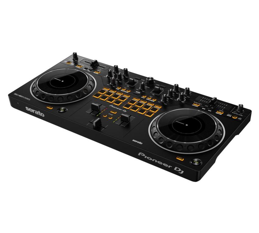 Pioneer DDJ-REV1, 2-Kanal-Profi-DJ-Controller im Scratch-Stil für Serato DJ Lite