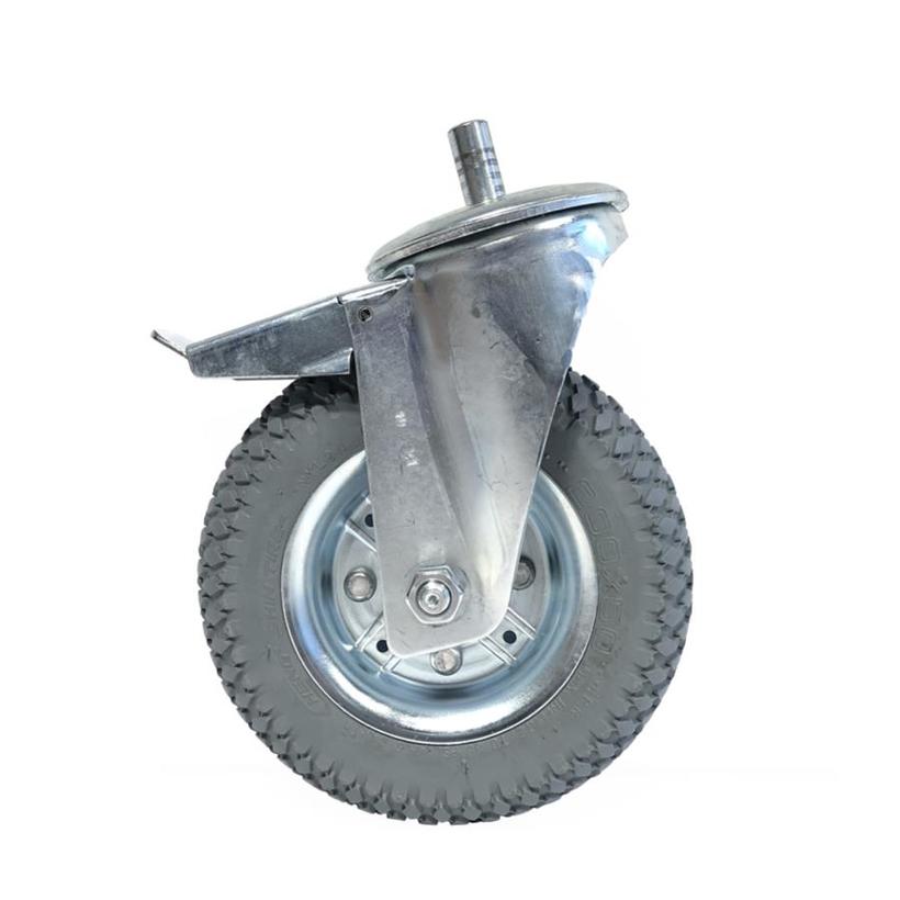 MANFROTTO WHEEL SET 200 MM W/BRAKES- *AVENGER SERIES* foam filled wheels for B6040X or 387XU & B6029X