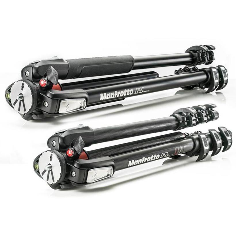 MANFROTTO 055 Alu Stativ QPL, 3 Segmente max. Höhe: 170cm, max. Belastung: 9kg