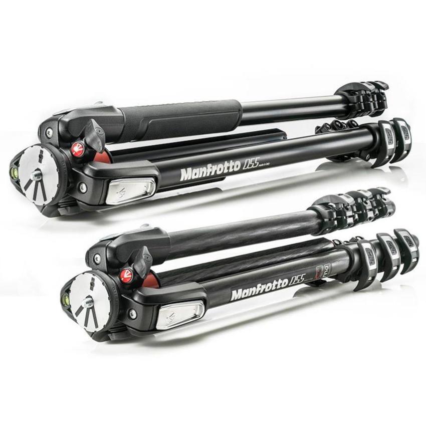 MANFROTTO 055 Alu Stativ QPL, 3 Segmente max. Höhe: 170cm, max. Belastung: 9kg