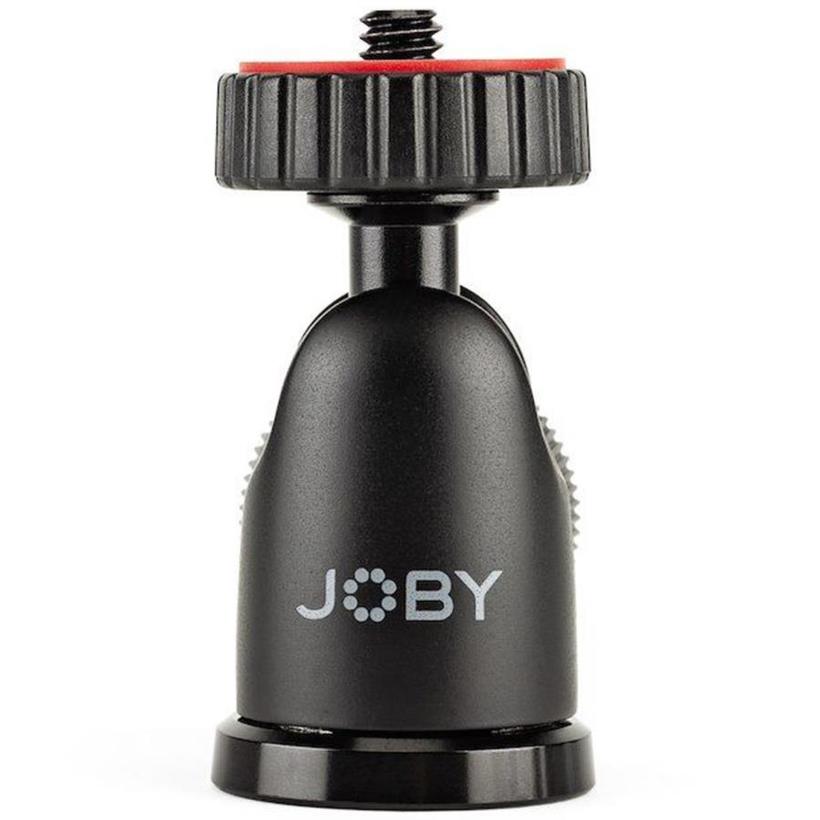 JOBY Kugelkopf 1K schwarz / rot Kugelkopf für spiegellose & fortgeschrittene Kompaktkameras