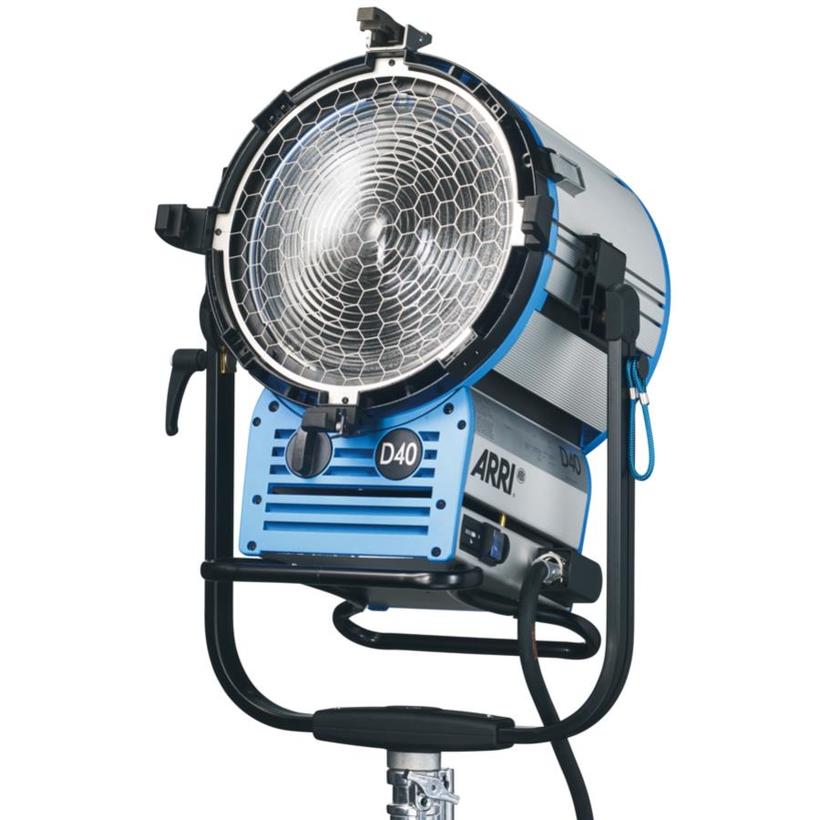 ARRI DAYLIGHT True Blue D40, 4000W, single ended, MAN, blau/silber, International, Kabel 0.6m