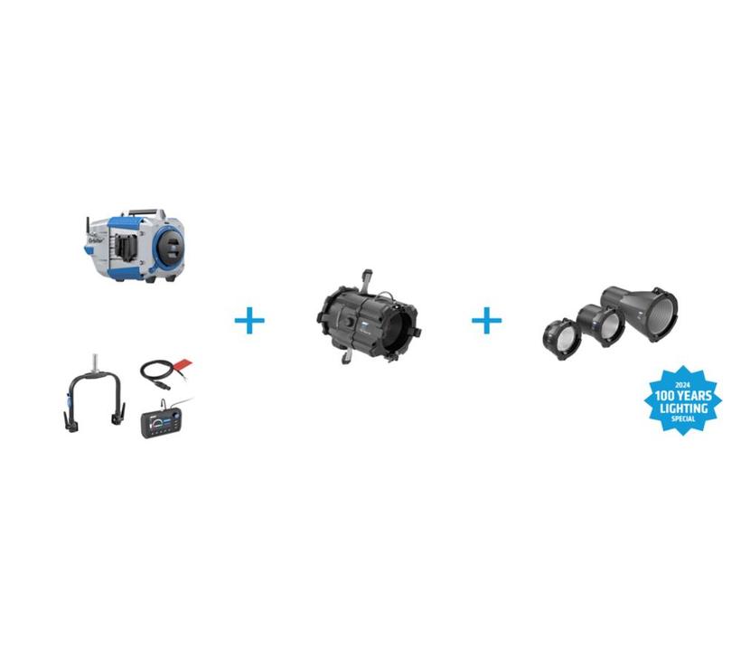 ARRI Orbiter Projektion 35° Set, Basis Gehäuse m. Projektion Optik, Controll Panel & Bügel