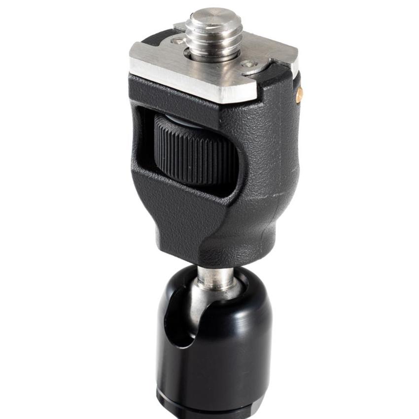 MANFROTTO 244MICRO ARM w / style adapter, Set mit 244 Micro Arm, 3/8" Drehschutz Adapter & 1/4"Anti-Rutsch Ad.