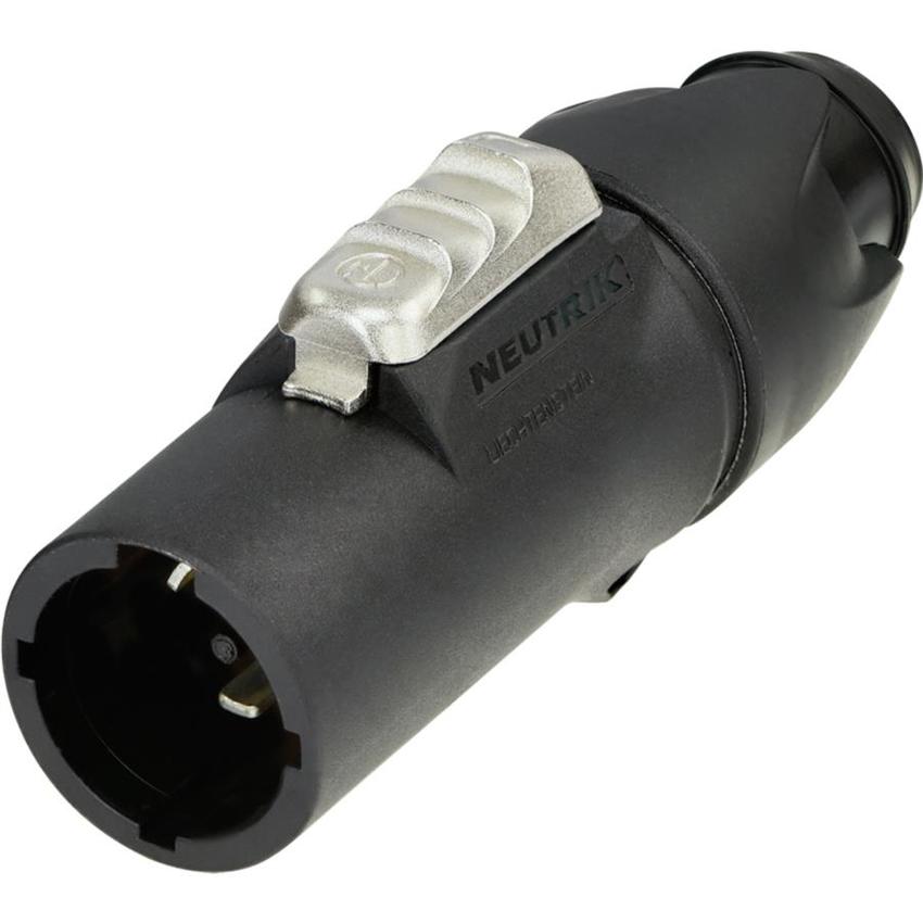 Neutrik 3pol Kabelstecker mit Verriegelung, power-out, 230V, 16A, max. 2.5mm², Schraubanschl., Serie: PowerCon TRUE1