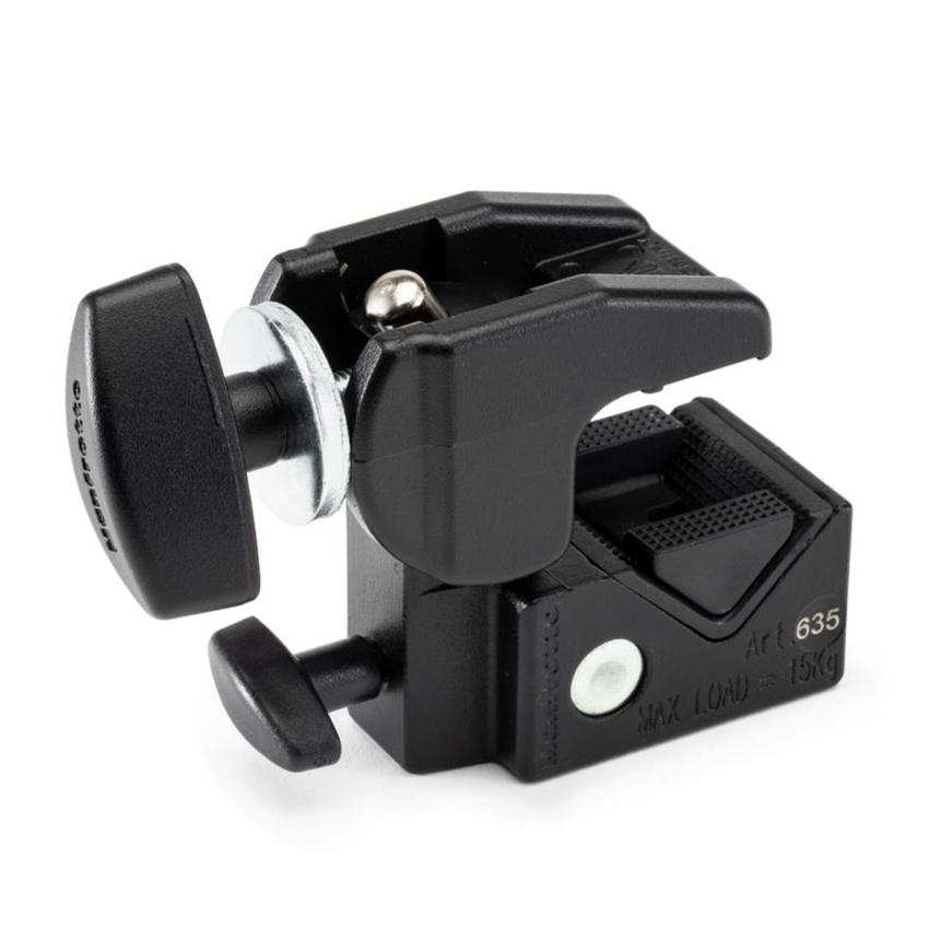 MANFROTTO QUICK ACTION SUPER CLAMP 635 Quick Action Super Clamp mit Schnellspannfunktion