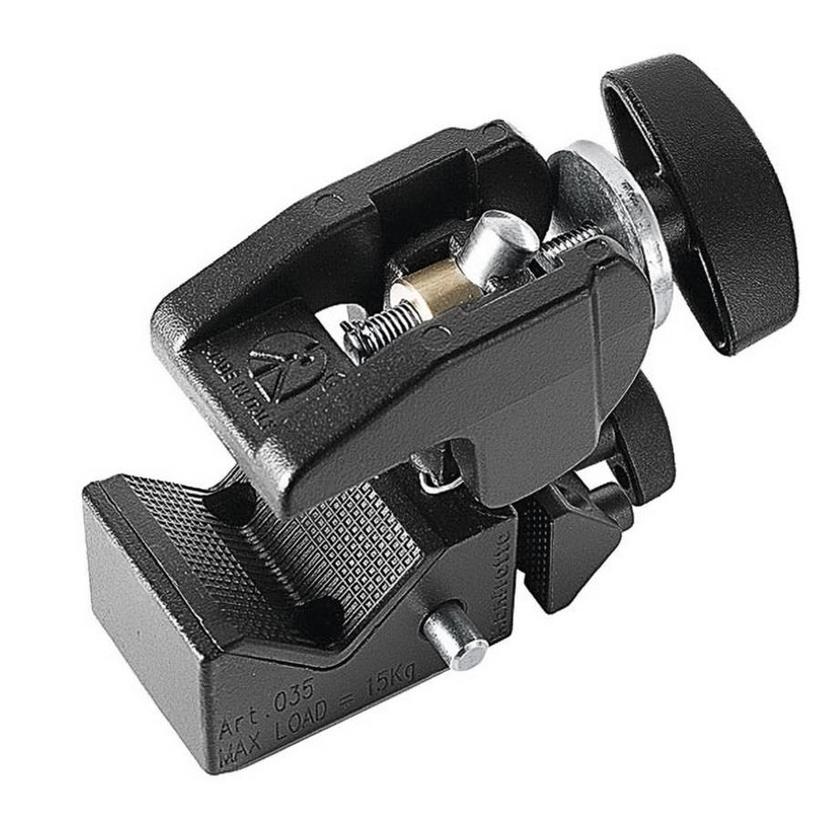 MANFROTTO QUICK ACTION SUPER CLAMP 635 Quick Action Super Clamp mit Schnellspannfunktion