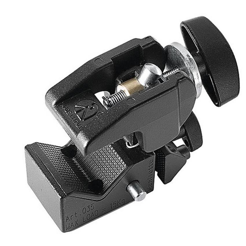 MANFROTTO QUICK ACTION SUPER CLAMP 635 Quick Action Super Clamp mit Schnellspannfunktion