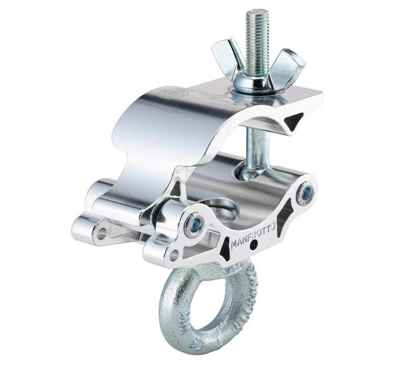 MANFROTTO LP EYE COUPLER WITH LIFTING RING, new code C463-1 --> Klemmbereich: 48-52mm