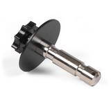 Ultralite TV-Zapfen 28mm, M10, Stahl, kpl. mit Platte Außengewinde M10x22, (die Platte ist abnehmbar)