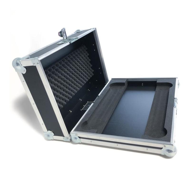 Case für Pioneer CDJ-3000 schwarz Haubencase gefertigt aus 7mm Birke PVC beschichtet, Farbe: