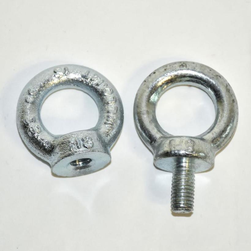 Ultralite Ringmutter M8, ähnlich DIN582, verzinkt Tragkraft 140kg, Material C15