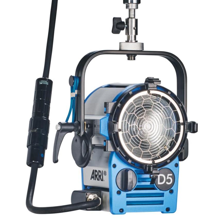ARRI DAYLIGHT True Blue D5, 575W, single ended, MAN, blau/silber, International, Kabel 0.5m