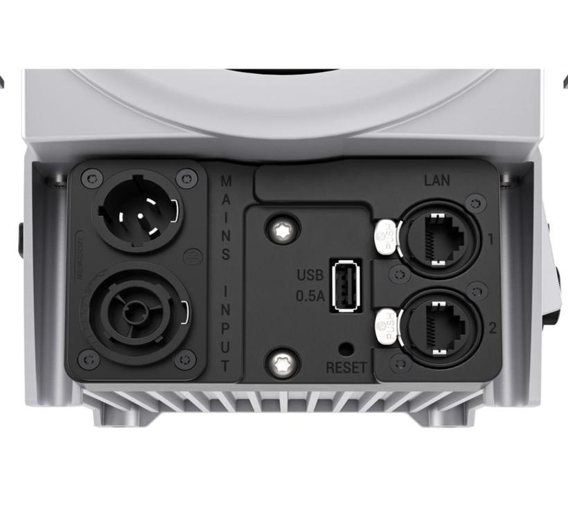 ARRI L5-C PLUS BLUE/SILVER, Fresnel, HANGING, 2800K-10000K, 100 W RGBW LED Light Engine, powerCON® TRUE1, ohne Kabel