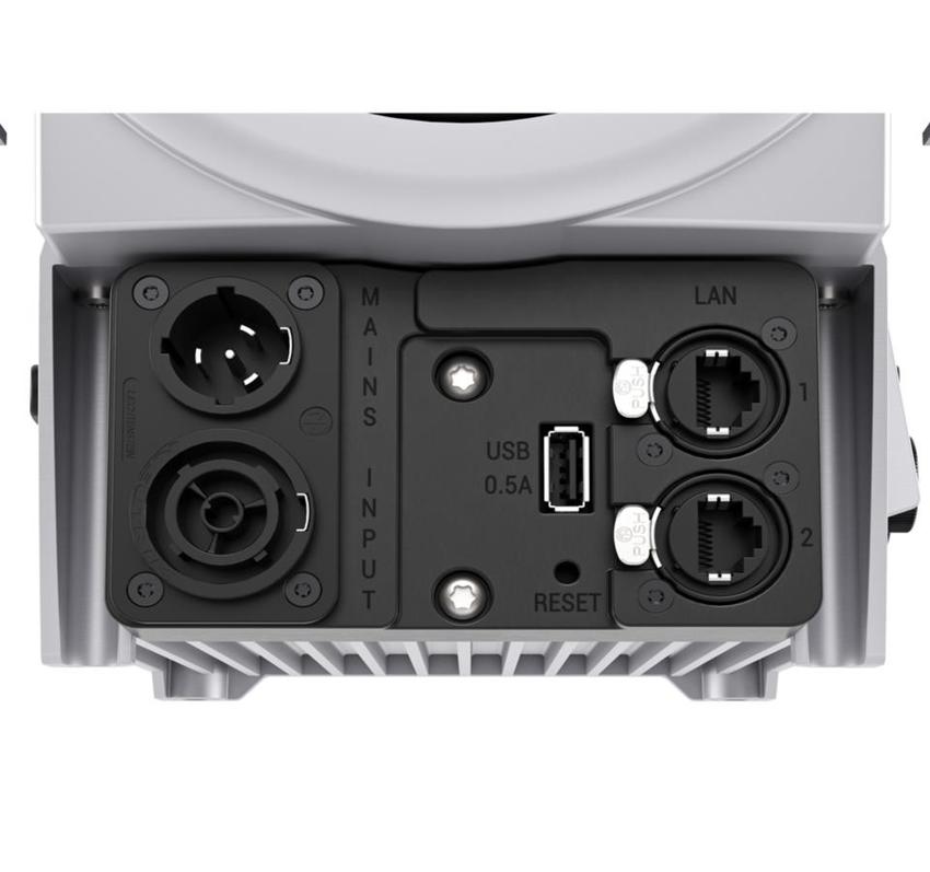 ARRI L5-C PLUS BLUE/SILVER, Fresnel, HANGING, 2800K-10000K, 100 W RGBW LED Light Engine, powerCON® TRUE1, ohne Kabel