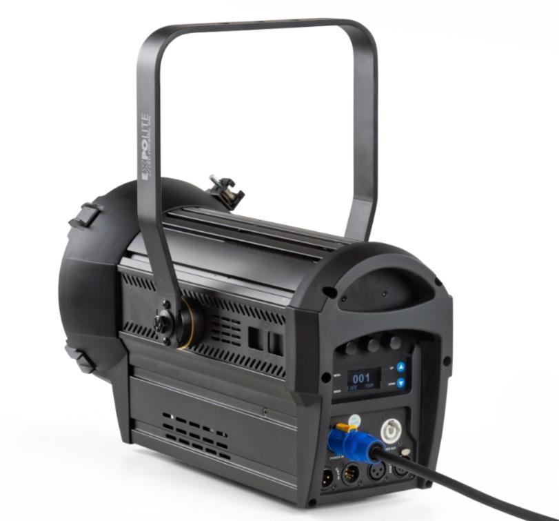 EXPOLITE FresnelLED XAL, 200W RGBAL 15-45°, RI>90Ra, 2700 - 8000K, IP20