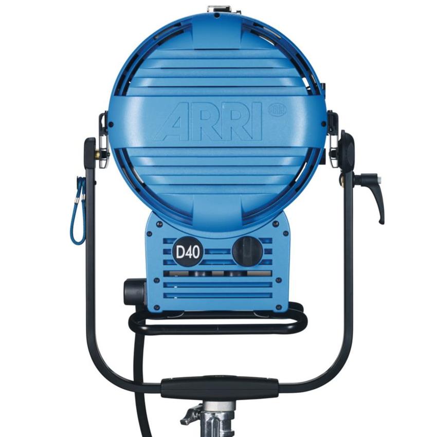 ARRI DAYLIGHT True Blue D40, 4000W, single ended, MAN, blau/silber, International, Kabel 0.6m