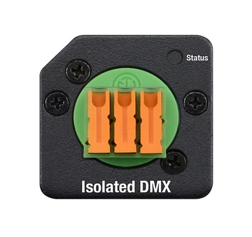 Interactive Technologies IDC Plug DMX Smart Module Includes pluggable Insulation Displacement Connector (IDC)