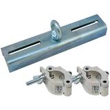 Trusskonsole BGV C1, GIZMO, 500kg, inkl. Ringschraube M20 für Truss 30cm, KomplettSET: Lieferung mit 2 Coupler M12