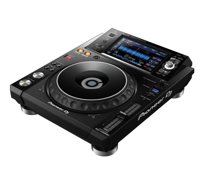 Pioneer XDJ-1000MK2, USB-Player mit Touchscreen 7 Inch (17,8 cm)-Vollfarb-Touchdisplay, 8 Hot-Cues