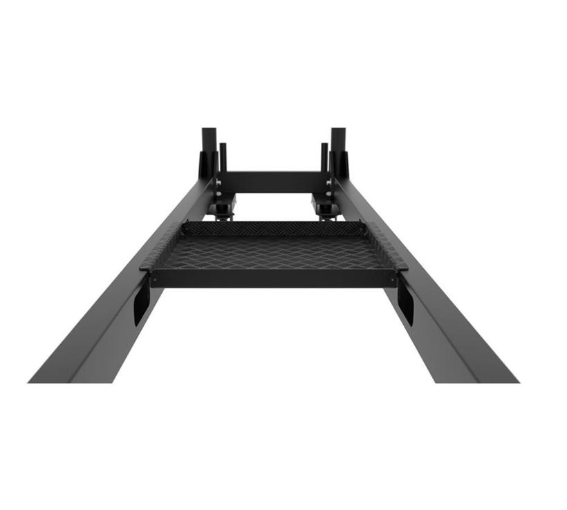 Tray for transport trolley FPR CART, black available in silver and black colour