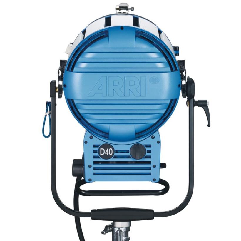 ARRI DAYLIGHT True Blue D40, 4000W, single ended, MAN, blau/silber, International, Kabel 0.6m