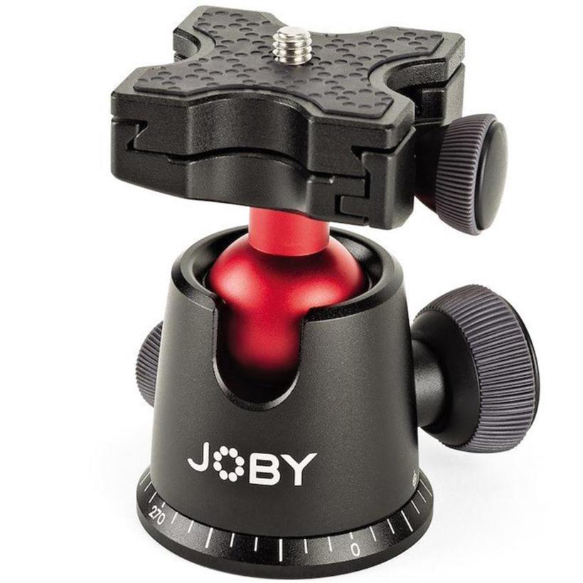 JOBY Kugelkopf 5K schwarz / rot Kugelkopf für DSLR- und spiegellose Kameras