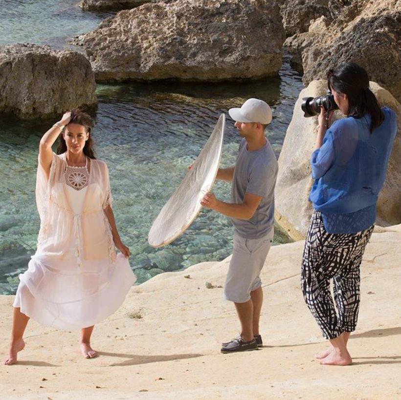 Lastolite Rundreflektor 5 In 1 Diffuser mit Gold/Weiß & Sunfire/Silber 95cm