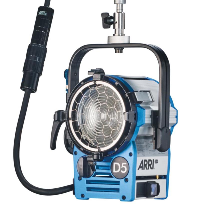 ARRI DAYLIGHT True Blue D5, 575W, single ended, MAN, blau/silber, International, Kabel 0.5m