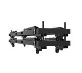 FPR Cart For Truss, 3 m length, silver. Folding and height-adjustable forks