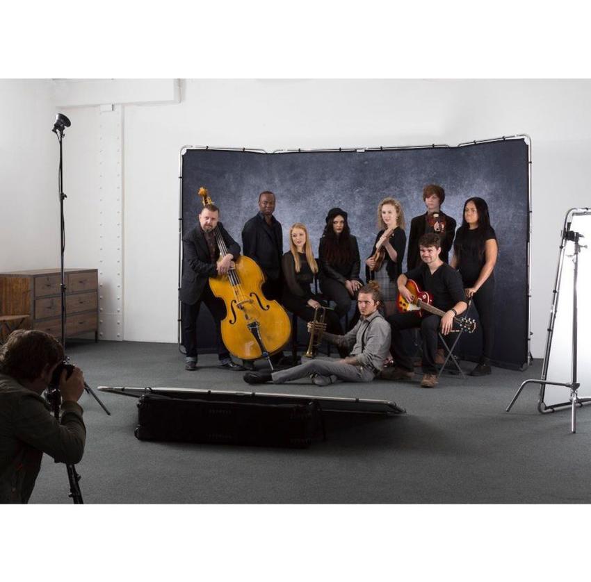 Manfrotto Überzug für Panorama Hintergrund 4m Granit (ohne Rahmen!)