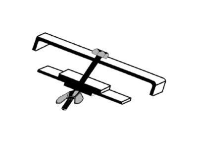 Ultralite Maxistage Verbindungsklammer für Steckfüße 45x45mm zur gestuften und waagerechten Aufstellung der Podeste