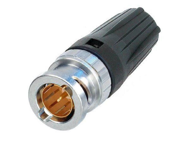 Neutrik BNC 75 Ohm Kabelstecker RearTwist® 4-8mm Serie: BNC