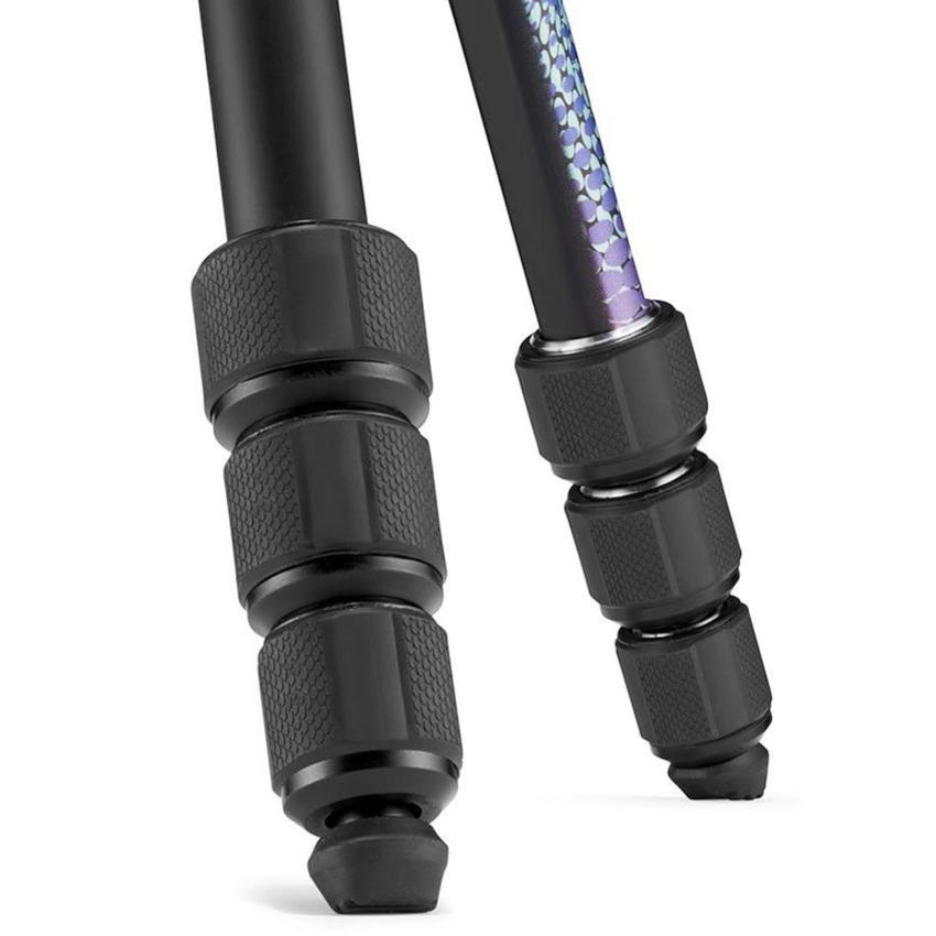 MANFROTTO Element MII Aluminium, Blau Fotostativ mit Kopf -- RESTPOSTEN!!!