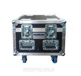 ChainMaster Doublecase für 500kg  D8+ ULTRA Rigging Lift, Stapelbar, 2x Butterfly & 8x Klappgriff, Platz für 25m Kette