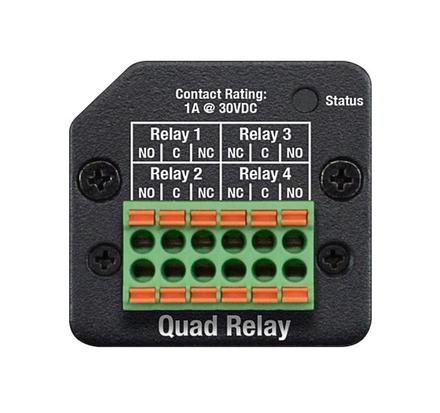 Interactive Technologies SM-RELAY 4 Quad Relay Smart Module includes 12-position pluggable terminal block