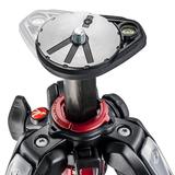 MANFROTTO 190 Carbon Stativ QPL, 4 Segmente 