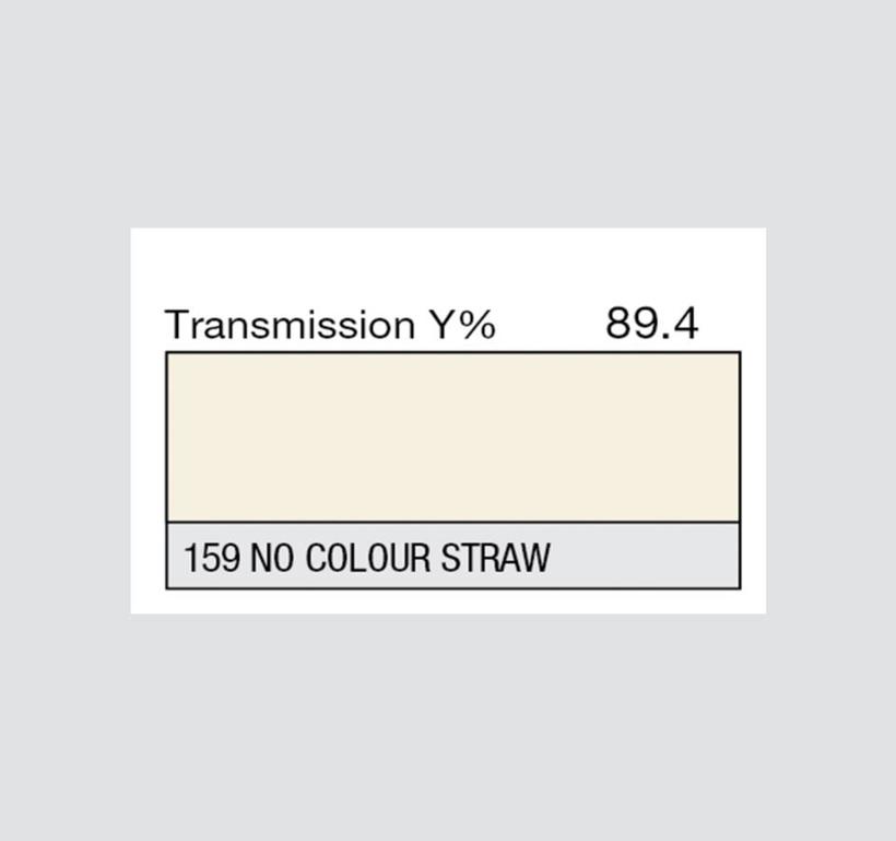 LEE-Filters, Nr. 159, Rolle 762x122cm normal, No Colour Straw