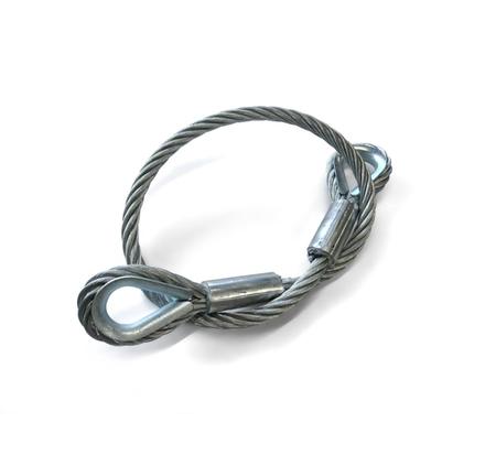 Ultralite Anschlagseil 14mm, 1.00m lang, 2000kg EN13414 beidseitige Kausche nach DIN6899BF
