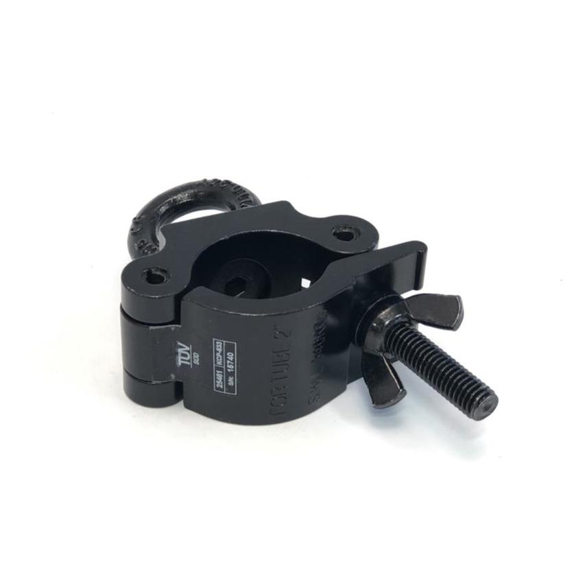 Ultralite Coupler Eye Ring, mit M12 Ringmutter, schwarz 48-51mm, mit TÜV, belastbar bis 340kg, Code: KCP-833B