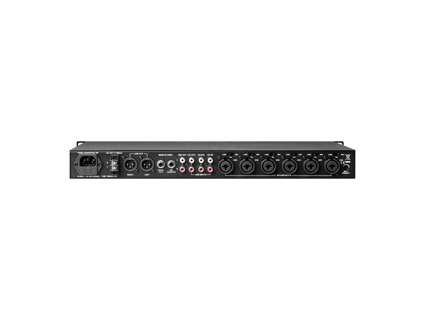 Denon DN-312X, 12-Kanal Rackmixer 1HE mit Prioritätsschaltung